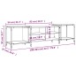 vidaXL TV-Schrank Braun Eichen-Optik 203x37x50 cm Holzwerkstoff vidaXL TV-Schrank Braun Eichen-Optik 203x37x50 cm Holzwerkstoff