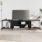 vidaXL TV-Schrank Schwarz 203x37x50 cm Holzwerkstoff vidaXL TV-Schrank Schwarz 203x37x50 cm Holzwerkstoff