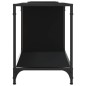 vidaXL TV-Schrank Schwarz 203x37x50 cm Holzwerkstoff vidaXL TV-Schrank Schwarz 203x37x50 cm Holzwerkstoff