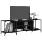 vidaXL TV-Schrank Schwarz 153x37x50 cm Holzwerkstoff vidaXL TV-Schrank Schwarz 153x37x50 cm Holzwerkstoff