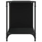 vidaXL TV-Schrank Schwarz 153x37x50 cm Holzwerkstoff vidaXL TV-Schrank Schwarz 153x37x50 cm Holzwerkstoff