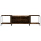 vidaXL TV-Schrank Räuchereiche 203x37x50 cm Holzwerkstoff vidaXL TV-Schrank Räuchereiche 203x37x50 cm Holzwerkstoff