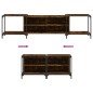 vidaXL TV-Schrank Räuchereiche 203x37x50 cm Holzwerkstoff vidaXL TV-Schrank Räuchereiche 203x37x50 cm Holzwerkstoff