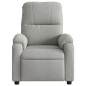 vidaXL Massagesessel Hellgrau Mikrofasergewebe vidaXL Massagesessel Hellgrau Mikrofasergewebe