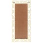 vidaXL Spiegel Handgeschnitzt Weiß 110x50 cm Massivholz Mango vidaXL Spiegel Handgeschnitzt Weiß 110x50 cm Massivholz Mango