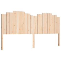 vidaXL Kopfteil 206x4x110 cm Massivholz Kiefer