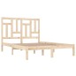 vidaXL Massivholzbett Kiefer 140x190 cm vidaXL Massivholzbett Kiefer 140x190 cm