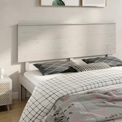 vidaXL Kopfteil Weiß 184x6x82,5 cm Massivholz Kiefer