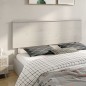 vidaXL Kopfteil Weiß 184x6x82,5 cm Massivholz Kiefer