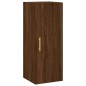 Highboard Braun Eichen-Optik 34,5x34x180 cm Holzwerkstoff Highboard Braun Eichen-Optik 34,5x34x180 cm Holzwerkstoff