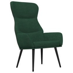 vidaXL Relaxsessel Dunkelgrün Stoff