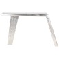 vidaXL Schreibtisch Flugzeugflügel-Optik Silbern 112x50x76 cm Metall vidaXL Schreibtisch Flugzeugflügel-Optik Silbern 112x50x76 cm Metall