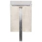 vidaXL Schreibtisch Flugzeugflügel-Optik Silbern 112x50x76 cm Metall vidaXL Schreibtisch Flugzeugflügel-Optik Silbern 112x50x76 cm Metall