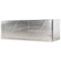 vidaXL Schreibtisch Flugzeugflügel-Optik Silbern 112x50x76 cm Metall vidaXL Schreibtisch Flugzeugflügel-Optik Silbern 112x50x76 cm Metall