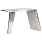 vidaXL Schreibtisch Flugzeugflügel-Optik Silbern 112x50x76 cm Metall vidaXL Schreibtisch Flugzeugflügel-Optik Silbern 112x50x76 cm Metall