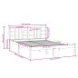 vidaXL Massivholzbett Weiß 150x200 cm vidaXL Massivholzbett Weiß 150x200 cm