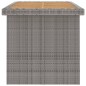 vidaXL 9-tlg. Garten-Essgruppe mit Kissen Poly Rattan Grau vidaXL 9-tlg. Garten-Essgruppe mit Kissen Poly Rattan Grau