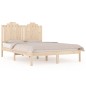 vidaXL Massivholzbett Kiefer 140x190 cm vidaXL Massivholzbett Kiefer 140x190 cm