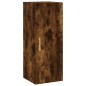 Highboard Räuchereiche 34,5x34x180 cm Holzwerkstoff Highboard Räuchereiche 34,5x34x180 cm Holzwerkstoff