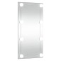 vidaXL Wandspiegel mit LED-Leuchten 30x60 cm Glas Rechteckig vidaXL Wandspiegel mit LED-Leuchten 30x60 cm Glas Rechteckig