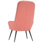 vidaXL Relaxsessel Rosa Samt vidaXL Relaxsessel Rosa Samt