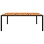11-tlg. Garten-Essgruppe Poly Rattan Schwarz 11-tlg. Garten-Essgruppe Poly Rattan Schwarz