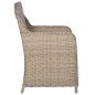 vidaXL 11-tlg. Garten-Essgruppe Poly Rattan Braun vidaXL 11-tlg. Garten-Essgruppe Poly Rattan Braun