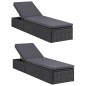9-tlg. Garten-Essgruppe Poly Rattan Schwarz 9-tlg. Garten-Essgruppe Poly Rattan Schwarz