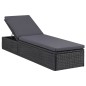 9-tlg. Garten-Essgruppe Poly Rattan Schwarz 9-tlg. Garten-Essgruppe Poly Rattan Schwarz