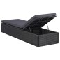 9-tlg. Garten-Essgruppe Poly Rattan Schwarz 9-tlg. Garten-Essgruppe Poly Rattan Schwarz
