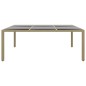 11-tlg. Garten-Essgruppe Poly Rattan Beige 11-tlg. Garten-Essgruppe Poly Rattan Beige