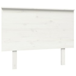 vidaXL Kopfteil Weiß 104x6x82,5 cm cm Massivholz Kiefer