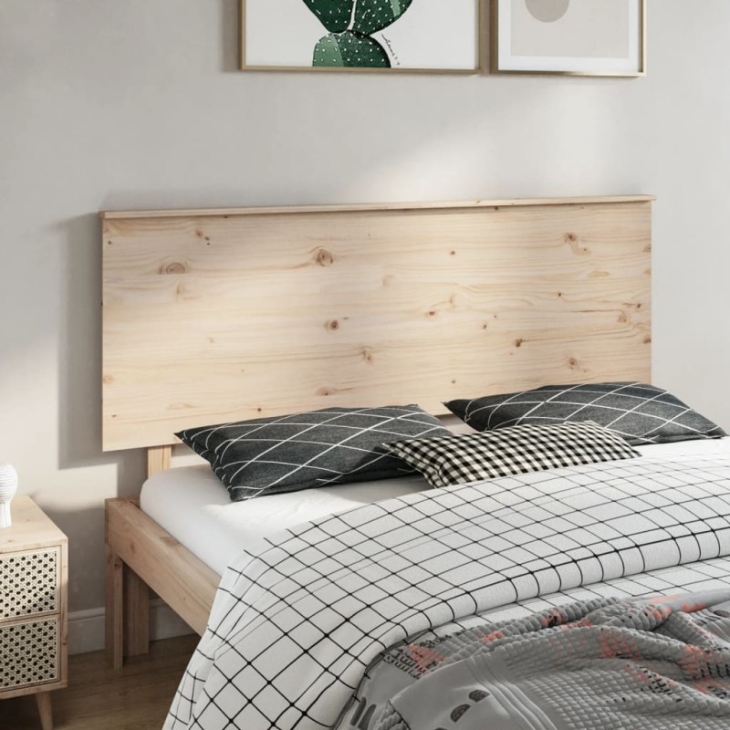 vidaXL Bett-Kopfteil 164x6x82,5 cm Massivholz Kiefer