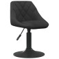 vidaXL Esszimmerstühle 6 Stk. Drehbar Schwarz Samt vidaXL Esszimmerstühle 6 Stk. Drehbar Schwarz Samt