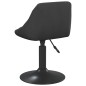 vidaXL Esszimmerstühle 6 Stk. Drehbar Schwarz Samt vidaXL Esszimmerstühle 6 Stk. Drehbar Schwarz Samt