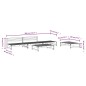 vidaXL 5-tlg. Garten-Lounge-Set Massivholz Douglasie vidaXL 5-tlg. Garten-Lounge-Set Massivholz Douglasie