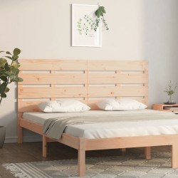 vidaXL Kopfteil 120x3x80 cm Massivholz Kiefer