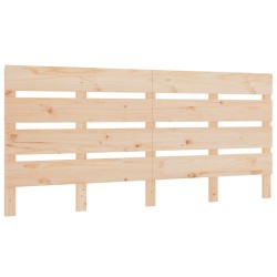 vidaXL Kopfteil 120x3x80 cm Massivholz Kiefer