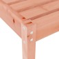 vidaXL Sonnenliegen 2 Stk. mit Tisch Massivholz Douglasie