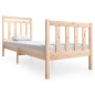 vidaXL Massivholzbett 75x190 cm vidaXL Massivholzbett 75x190 cm