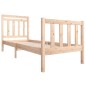 vidaXL Massivholzbett 75x190 cm vidaXL Massivholzbett 75x190 cm