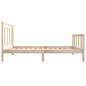 vidaXL Massivholzbett 75x190 cm vidaXL Massivholzbett 75x190 cm