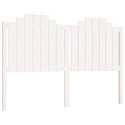 vidaXL Kopfteil Weiß 166x4x110 cm Massivholz Kiefer