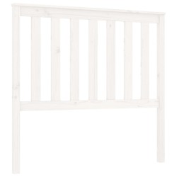 vidaXL Kopfteil Weiß 106x6x101 cm Massivholz Kiefer