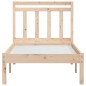 vidaXL Massivholzbett 75x190 cm vidaXL Massivholzbett 75x190 cm