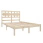 vidaXL Massivholzbett 135x190 cm vidaXL Massivholzbett 135x190 cm