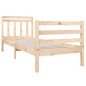 vidaXL Massivholzbett 75x190 cm vidaXL Massivholzbett 75x190 cm