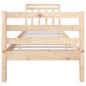 vidaXL Massivholzbett 75x190 cm vidaXL Massivholzbett 75x190 cm
