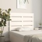 vidaXL Kopfteil Weiß 90x3x80 cm Massivholz Kiefer