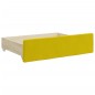 vidaXL Tagesbett Ausziehbar mit Schubladen Gelb 80x200 cm Samt vidaXL Tagesbett Ausziehbar mit Schubladen Gelb 80x200 cm Samt